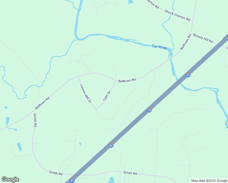 map of restaurants, bars, coffee shops, grocery stores, and more near 4038 Tyler Drive in Oxford