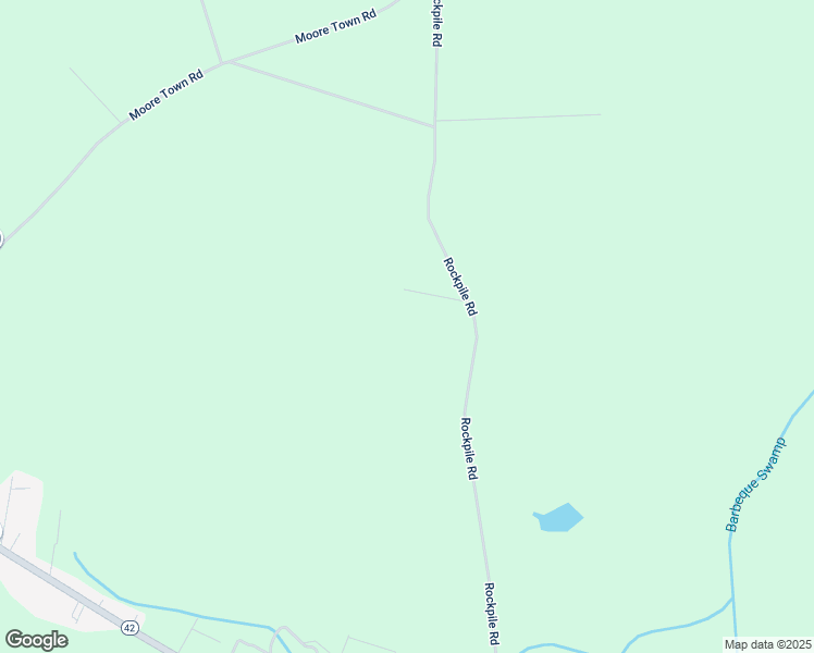 map of restaurants, bars, coffee shops, grocery stores, and more near 303 Rockpile Road in Ahoskie