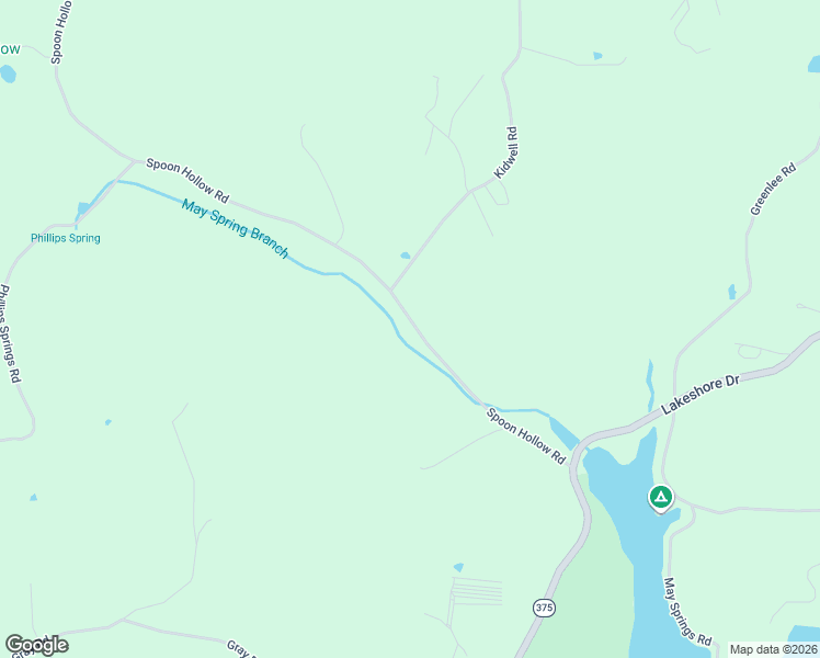 map of restaurants, bars, coffee shops, grocery stores, and more near 1946 Spoon Hollow Road in Rutledge