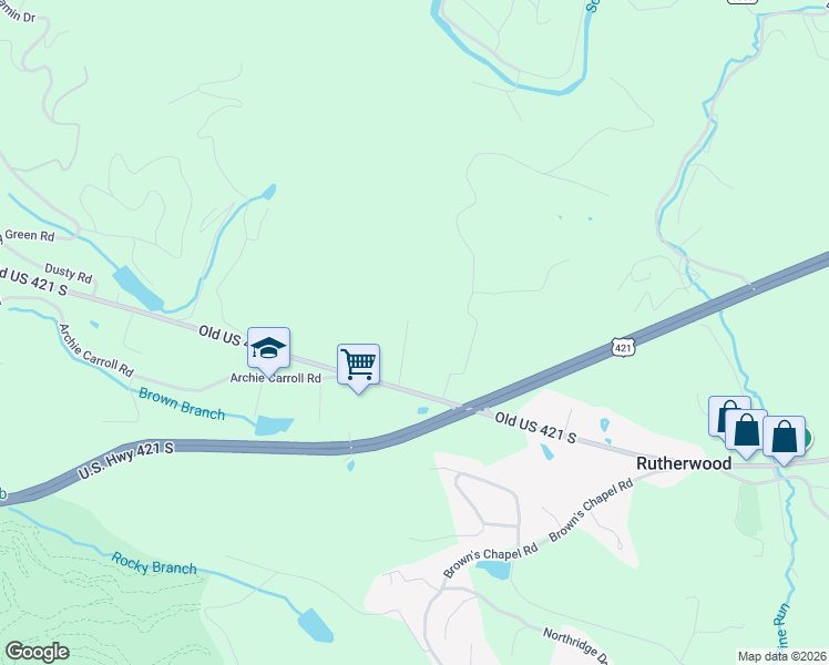 map of restaurants, bars, coffee shops, grocery stores, and more near 230 Ira Road in Boone