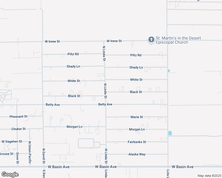 map of restaurants, bars, coffee shops, grocery stores, and more near 950 Black Street in Pahrump