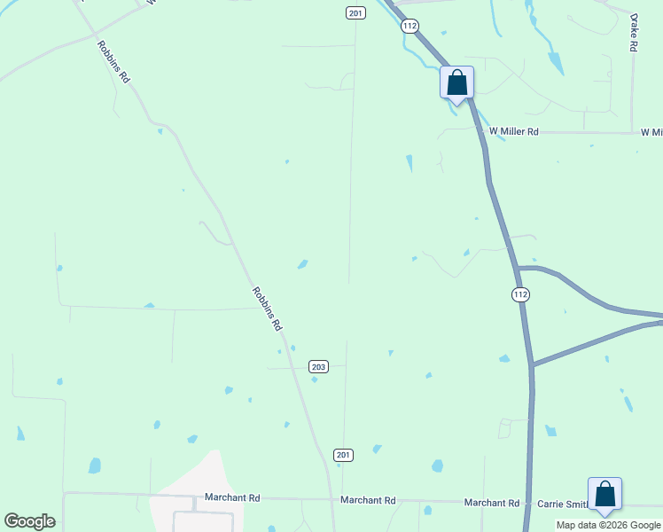 map of restaurants, bars, coffee shops, grocery stores, and more near 13481 Kelly Road in Springdale