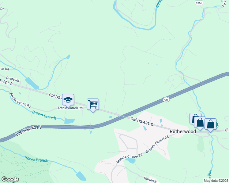 map of restaurants, bars, coffee shops, grocery stores, and more near 230 Ira Road in Boone