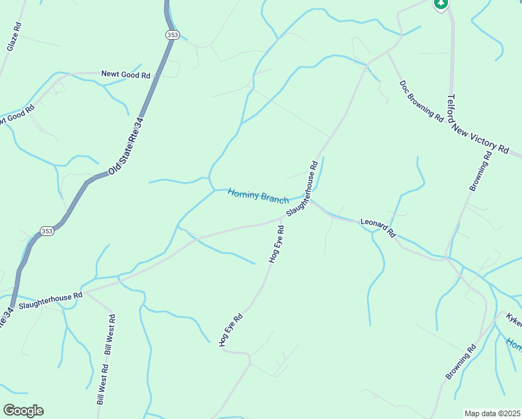 map of restaurants, bars, coffee shops, grocery stores, and more near 372 Telford School Road in Limestone