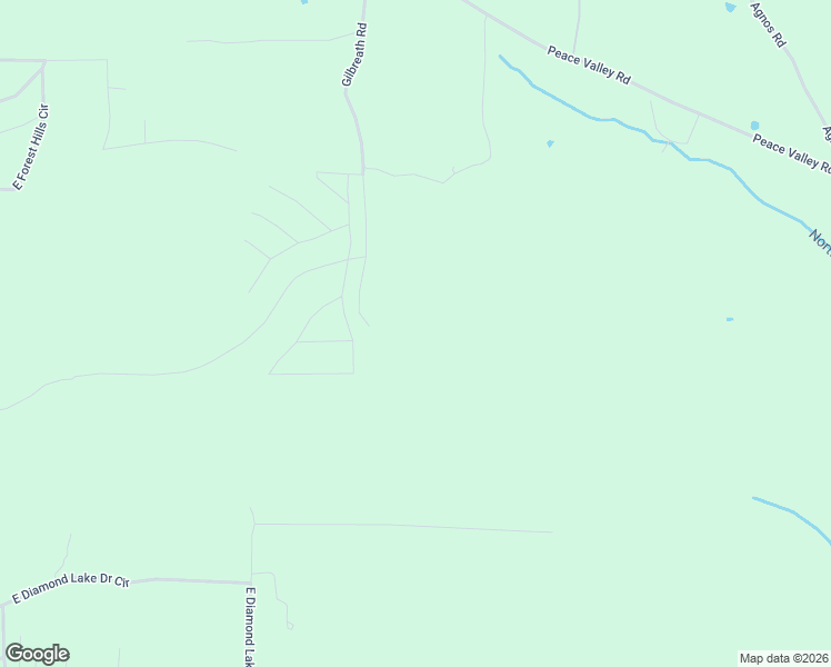 map of restaurants, bars, coffee shops, grocery stores, and more near 174 Gilbreath Road in Ash Flat