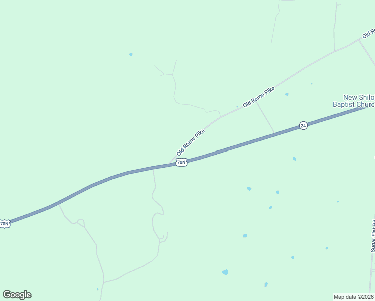 map of restaurants, bars, coffee shops, grocery stores, and more near 112 Old Rome Pike in Lebanon