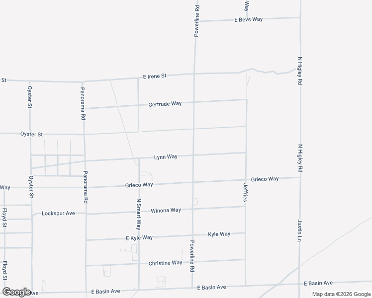 map of restaurants, bars, coffee shops, grocery stores, and more near 620 Powerline Road in Pahrump