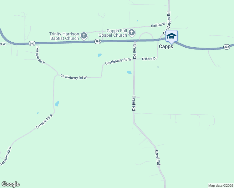 map of restaurants, bars, coffee shops, grocery stores, and more near 4546 Creel Road in Harrison