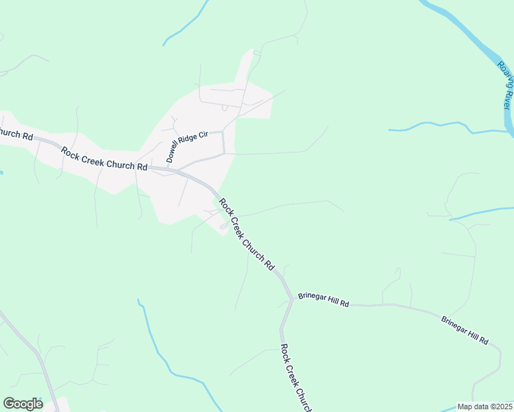 map of restaurants, bars, coffee shops, grocery stores, and more near 167 Mountain Dale Drive in North Wilkesboro