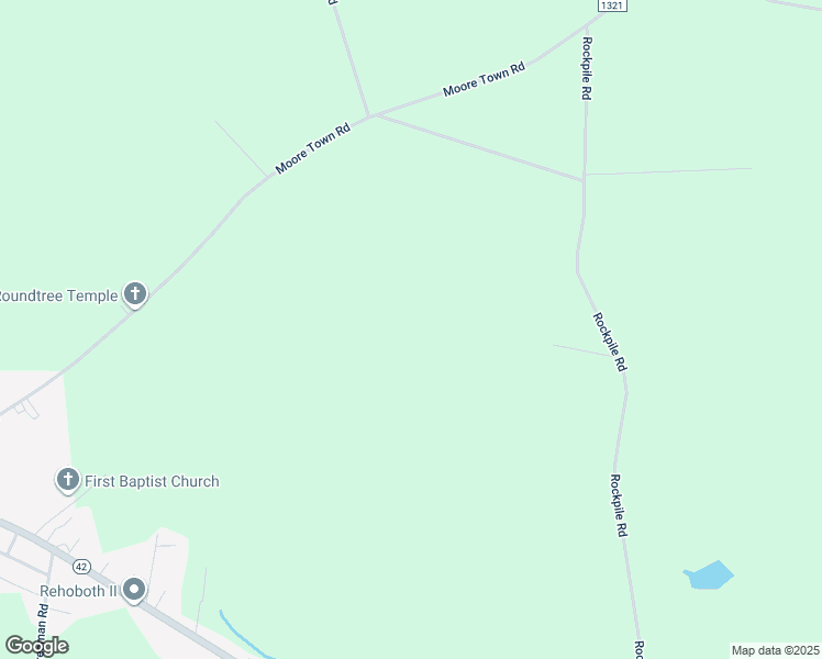 map of restaurants, bars, coffee shops, grocery stores, and more near 309 Rockpile Road in Colerain