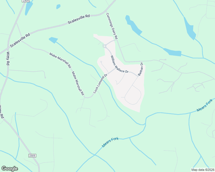 map of restaurants, bars, coffee shops, grocery stores, and more near 1417 Loch Lomond Drive in Summerfield