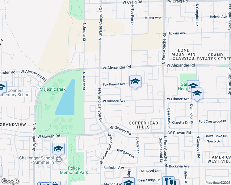 map of restaurants, bars, coffee shops, grocery stores, and more near 9604 Windom Point Avenue in Las Vegas