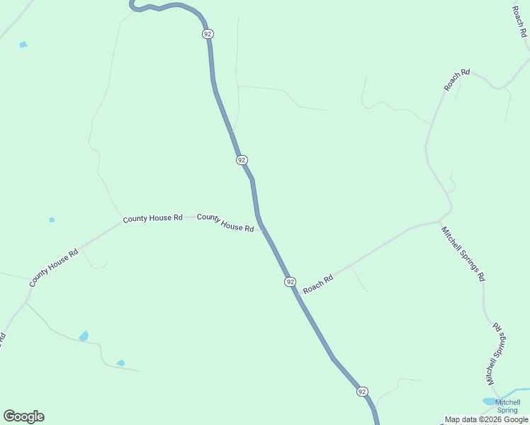 map of restaurants, bars, coffee shops, grocery stores, and more near 2989 Tennessee 92 in Rutledge