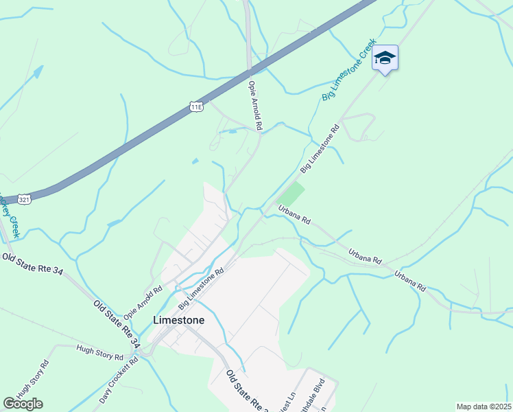 map of restaurants, bars, coffee shops, grocery stores, and more near in Limestone