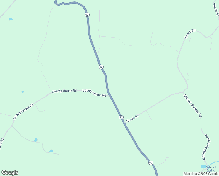 map of restaurants, bars, coffee shops, grocery stores, and more near 2989 Tennessee 92 in Rutledge