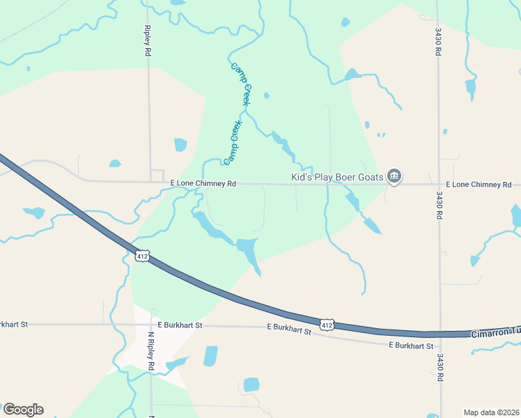 map of restaurants, bars, coffee shops, grocery stores, and more near 10903 East Lone Chimney Road in Glencoe