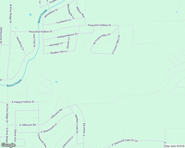 map of restaurants, bars, coffee shops, grocery stores, and more near 305 North Kings Road in Horseshoe Bend