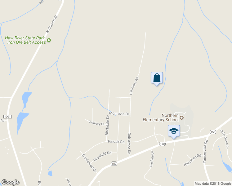 map of restaurants, bars, coffee shops, grocery stores, and more near 903 Longwood Drive in Greensboro