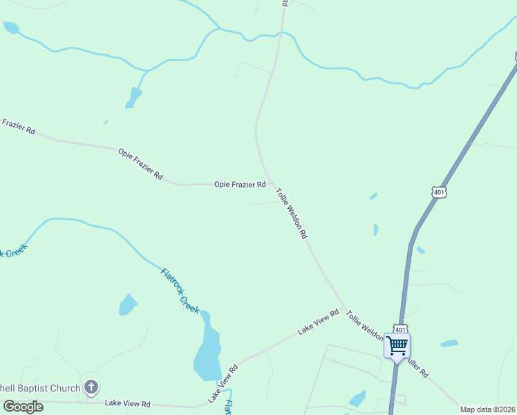 map of restaurants, bars, coffee shops, grocery stores, and more near 323 Tollie Weldon Road in Henderson