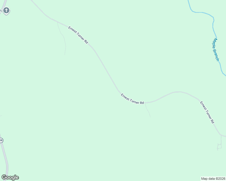 map of restaurants, bars, coffee shops, grocery stores, and more near Ernest Turner Road in Warrenton