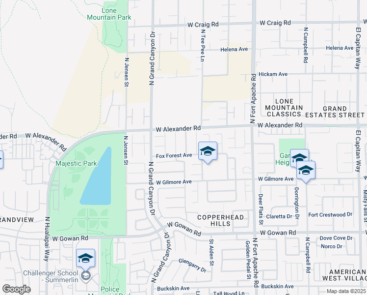 map of restaurants, bars, coffee shops, grocery stores, and more near 3905 Narrow Canyon Street in Las Vegas