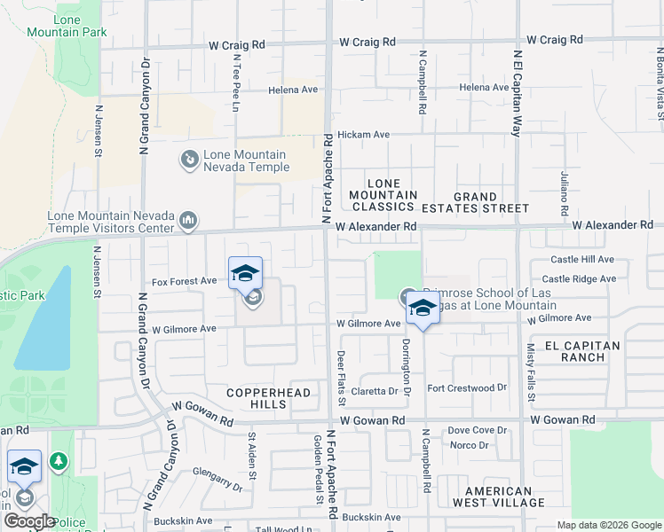 map of restaurants, bars, coffee shops, grocery stores, and more near 9133 Sapphire Ridge Avenue in Las Vegas