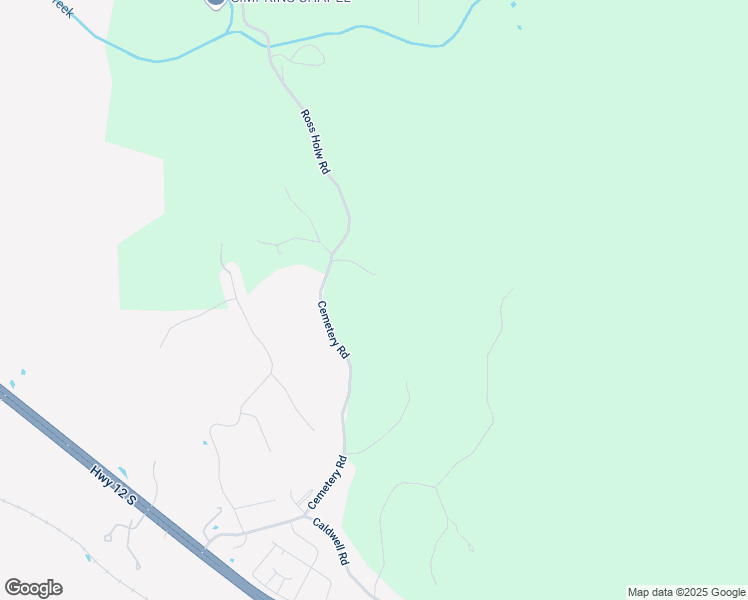 map of restaurants, bars, coffee shops, grocery stores, and more near 1190 Cemetery Road in Ashland City