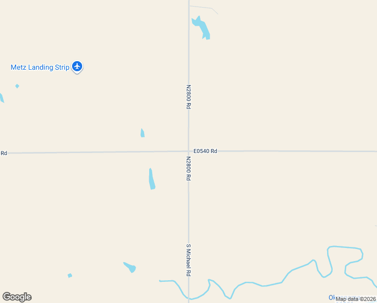 map of restaurants, bars, coffee shops, grocery stores, and more near N2800 Road in Waukomis