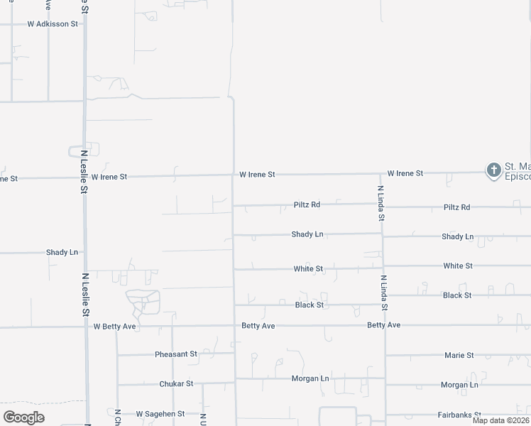 map of restaurants, bars, coffee shops, grocery stores, and more near 1391 Piltz Road in Pahrump