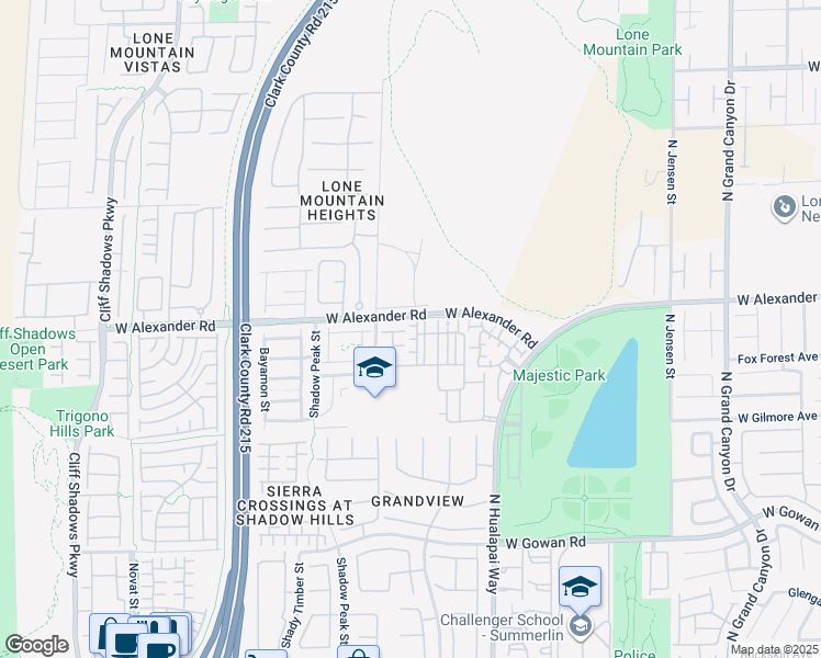 map of restaurants, bars, coffee shops, grocery stores, and more near 3965 Palm Beach Street in Las Vegas