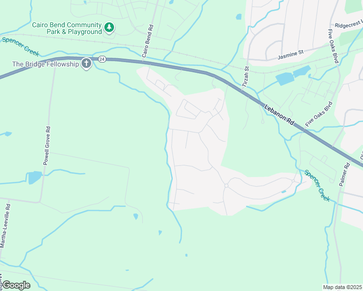 map of restaurants, bars, coffee shops, grocery stores, and more near 76 Winchester Court in Lebanon