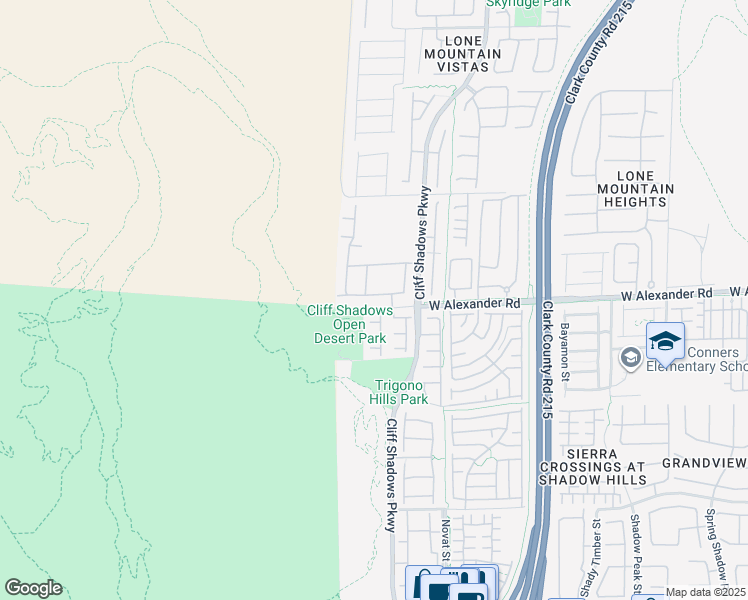 map of restaurants, bars, coffee shops, grocery stores, and more near 10741 Hunter Mountain Avenue in Las Vegas