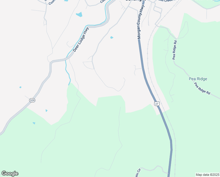 map of restaurants, bars, coffee shops, grocery stores, and more near 346 Summers Hill Road in Sunbright