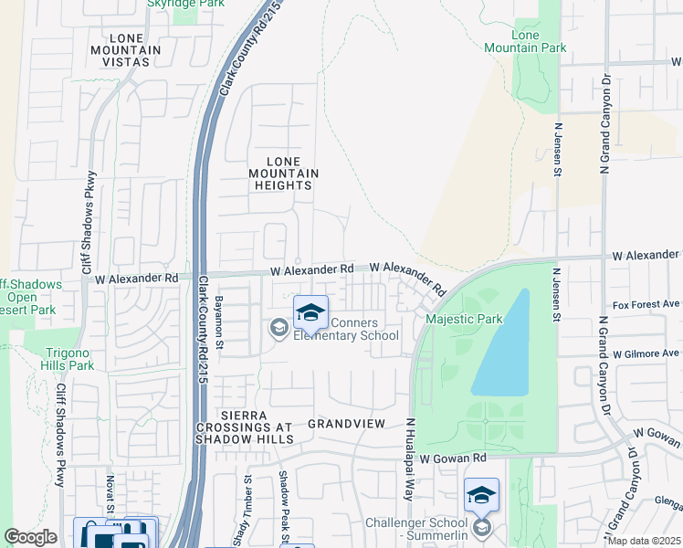 map of restaurants, bars, coffee shops, grocery stores, and more near 10230 Deerfield Beach Avenue in Las Vegas