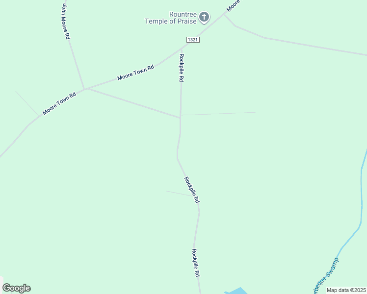 map of restaurants, bars, coffee shops, grocery stores, and more near 336 Rockpile Road in Ahoskie