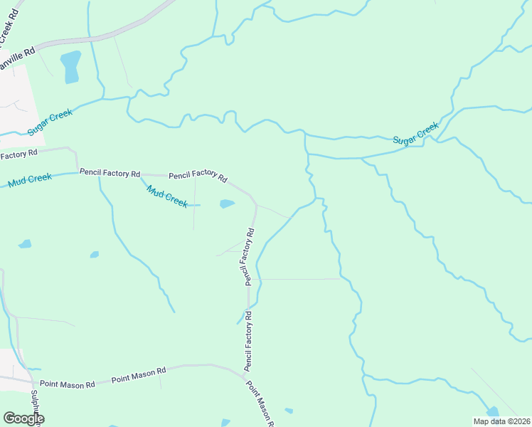 map of restaurants, bars, coffee shops, grocery stores, and more near 1420 Pencil Factory Road in Big Sandy