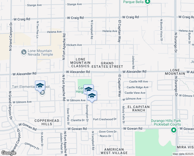 map of restaurants, bars, coffee shops, grocery stores, and more near 8905 West Perfect Diamond Court in Las Vegas