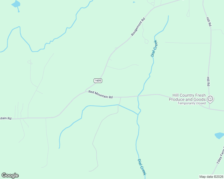 map of restaurants, bars, coffee shops, grocery stores, and more near 3519 Red Mountain Road in Rougemont