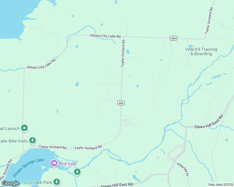 map of restaurants, bars, coffee shops, grocery stores, and more near 13539 Taylor Orchard Road in Gentry