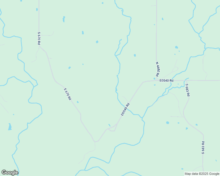 map of restaurants, bars, coffee shops, grocery stores, and more near 18790 County Road 545 in Colcord