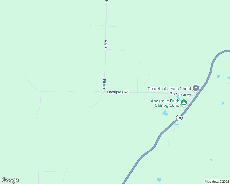 map of restaurants, bars, coffee shops, grocery stores, and more near 568 Snodgrass Road in Pocahontas