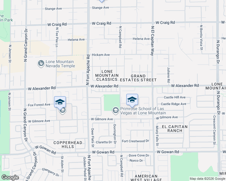 map of restaurants, bars, coffee shops, grocery stores, and more near 9037 Fusion Drive in Las Vegas