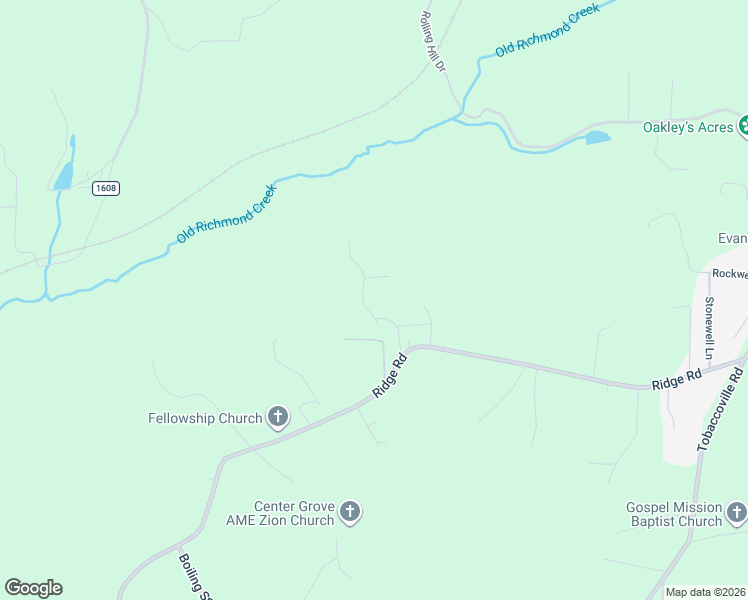 map of restaurants, bars, coffee shops, grocery stores, and more near 7711 Alandale Lane in Tobaccoville