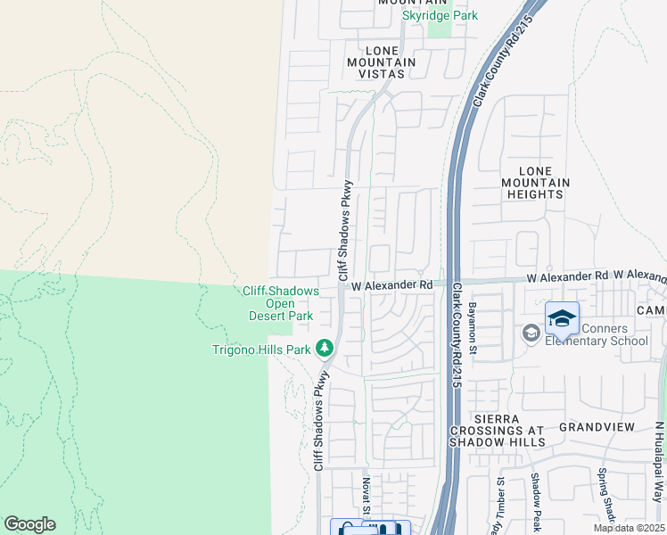 map of restaurants, bars, coffee shops, grocery stores, and more near 4016 Owlshead Mountain Street in Las Vegas