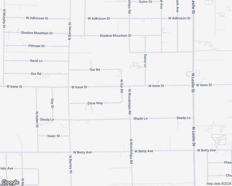 map of restaurants, bars, coffee shops, grocery stores, and more near 2601 West Irene Street in Pahrump