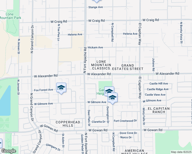 map of restaurants, bars, coffee shops, grocery stores, and more near 3932 Bagua Court in Las Vegas