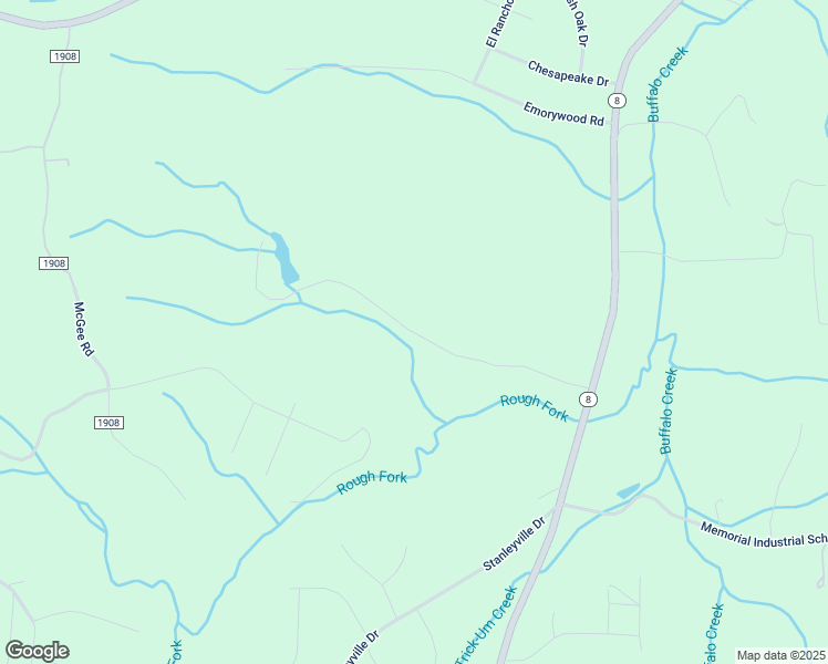 map of restaurants, bars, coffee shops, grocery stores, and more near Haven Forest Lane in Forsyth County