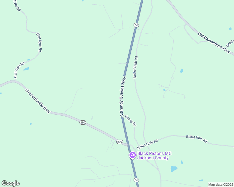 map of restaurants, bars, coffee shops, grocery stores, and more near 4914 South Grundy Quarles Highway in Bloomington Springs