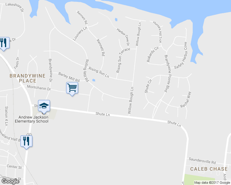 map of restaurants, bars, coffee shops, grocery stores, and more near 433 Rolling Mill Road in Nashville