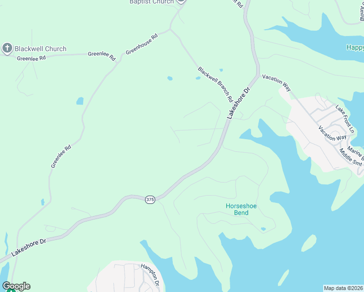 map of restaurants, bars, coffee shops, grocery stores, and more near 10980 Lakeshore Drive in Rutledge